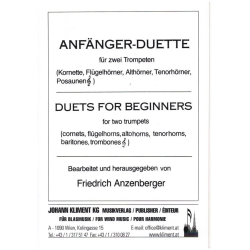         Anfänger-Duette für 2 Trompeten - Diverse / Arr. Friedrich Anzenberger
    