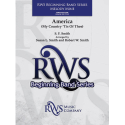         America My Country 'Tis of Thee (c/b sc) - Smith; S arr Smith; R
    