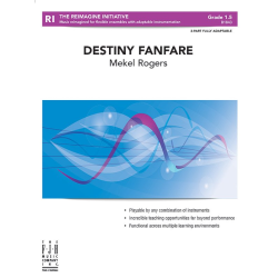         Destiny Fanfare (c/b) - Mekel Rogers
    