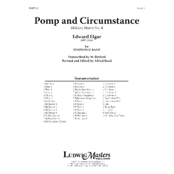 Pomp & Circumstance March No 4 (c/b sc)