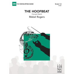         The Hoofbeat (c/b) - Mekel Rogers
    