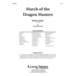         March of the Dragon Masters (c/b sc) - Robert E. Jager
    