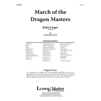 March of the Dragon Masters (c/b sc)
