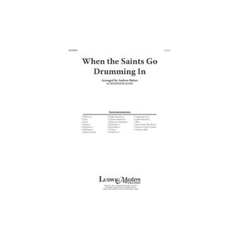 When the Saints Go Drumming In (c/b sc)