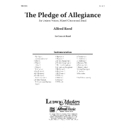        The Pledge of Allegiance (c/b sc) - Alfred Reed
    