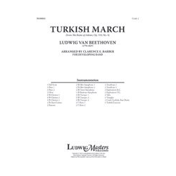         Turkish March; Op, 113 for Band (c/b sc) - Ludwig van Beethoven
    