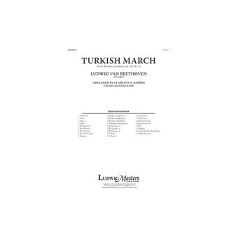 Turkish March; Op, 113 for Band (c/b sc)