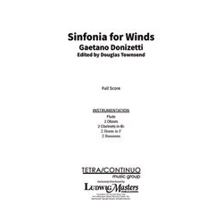        Sinfonia for Winds in Gm A 509 (c/b) - Gaetano Donizetti
    