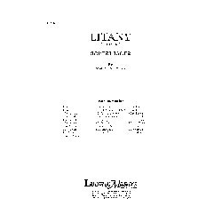         Litany: "In Terra Pax" (c/b sc) - Robert E. Jager
    