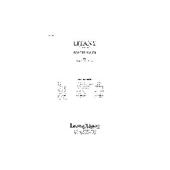 Litany: "In Terra Pax" (c/b sc)