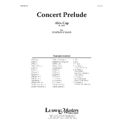         Concert Prelude (c/b sc) - Cap; Alex
    