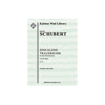 Eine Kleine Trauermusik; D 79 (wind 9et)